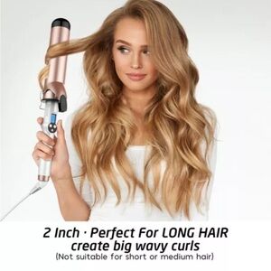 Hoson Professional Hair Curler X8399 Ceramic 1 3/4" Inch 45mm OPEN BOX